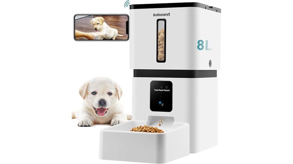 smart camera dog feeder