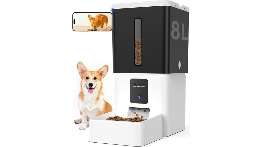smart camera dog feeder