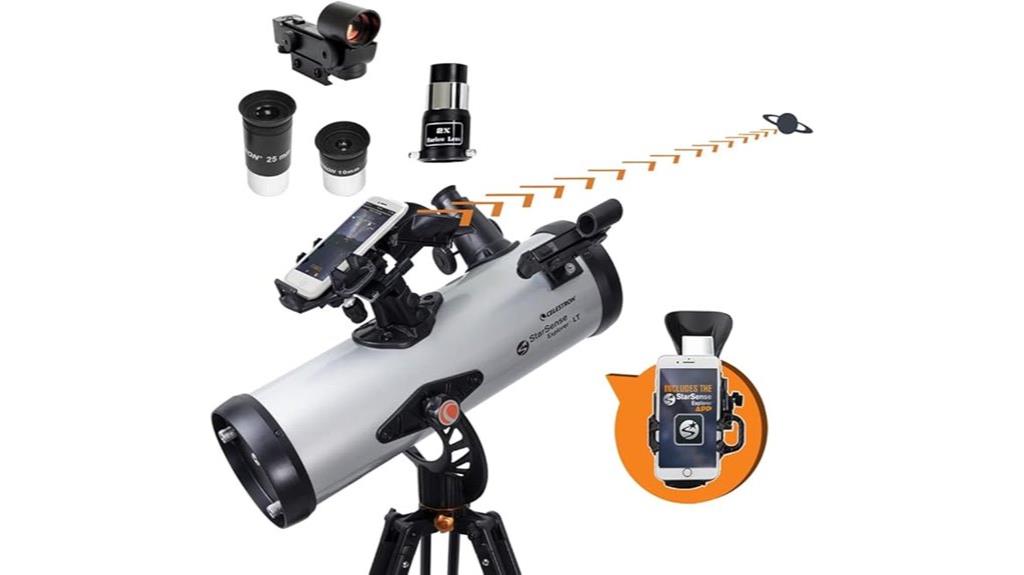 smartphone compatible telescope kit