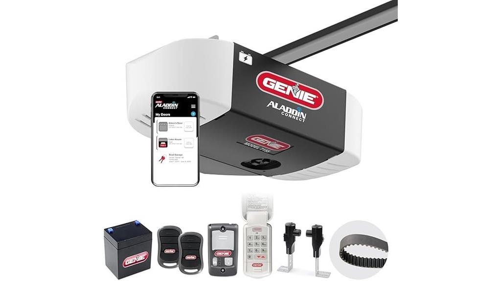 smartphone controlled garage opener