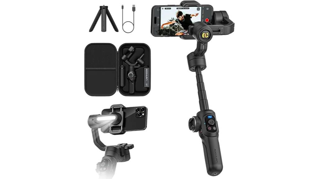 smartphone gimbal with extras