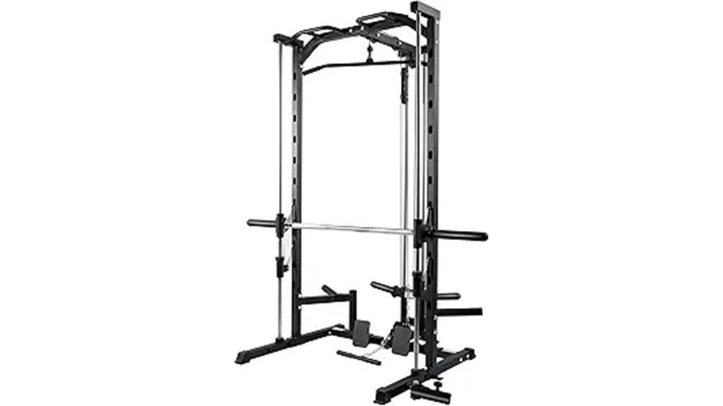 smith machine power rack