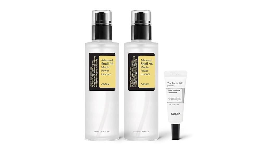 snail mucin retinol set