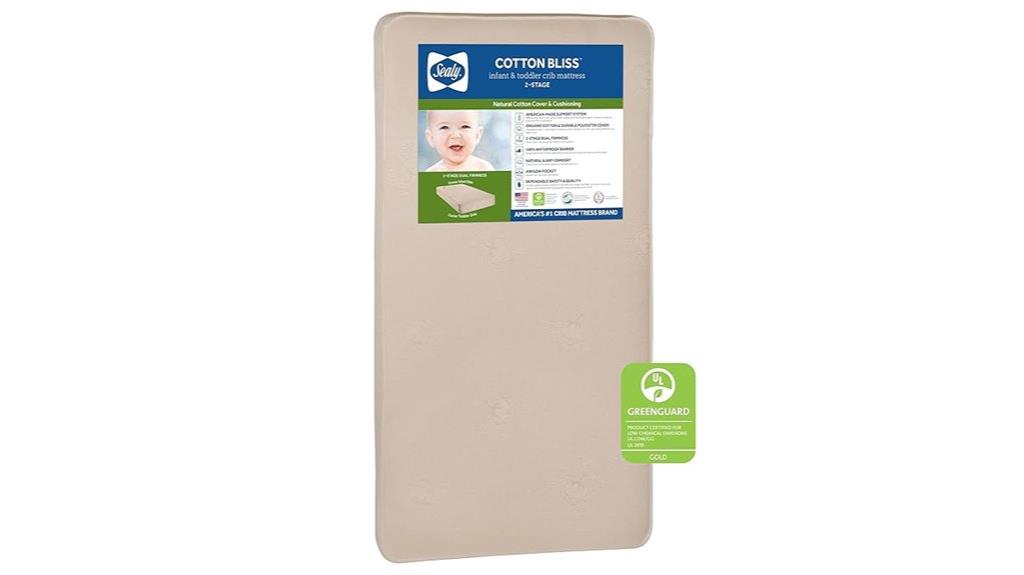 soft waterproof crib mattress