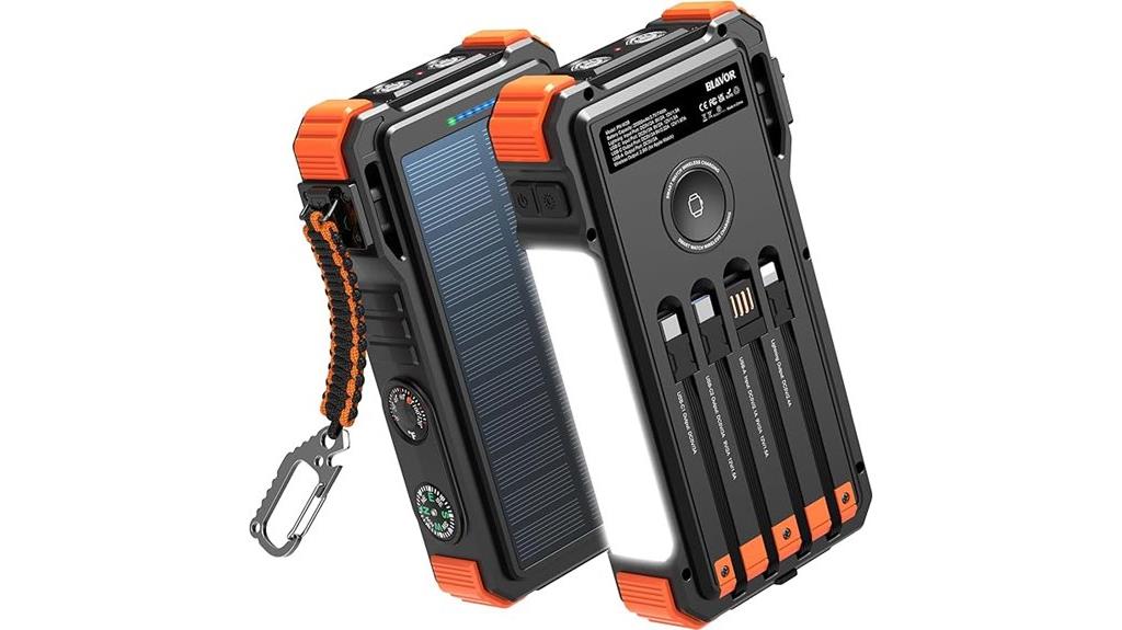 solar power bank wireless