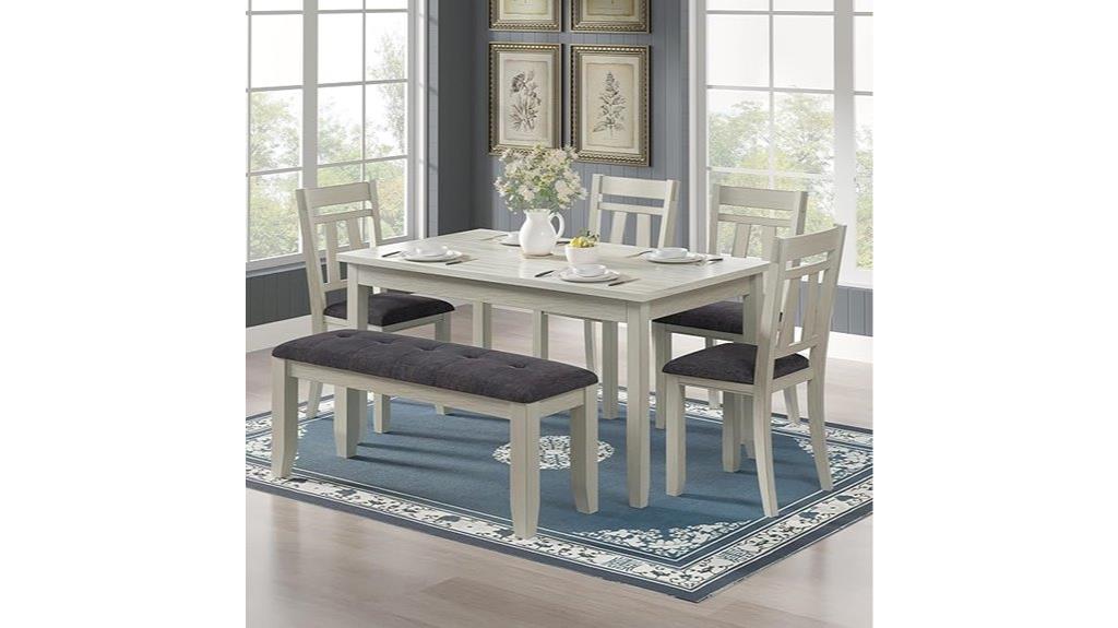 solid wood dining set