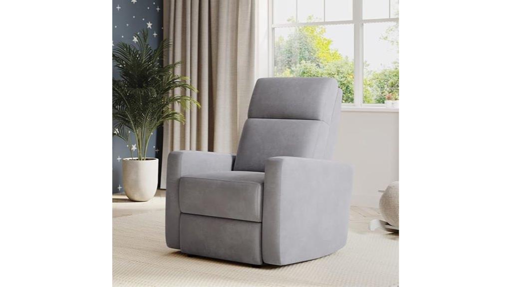 spill resistant nursery glider