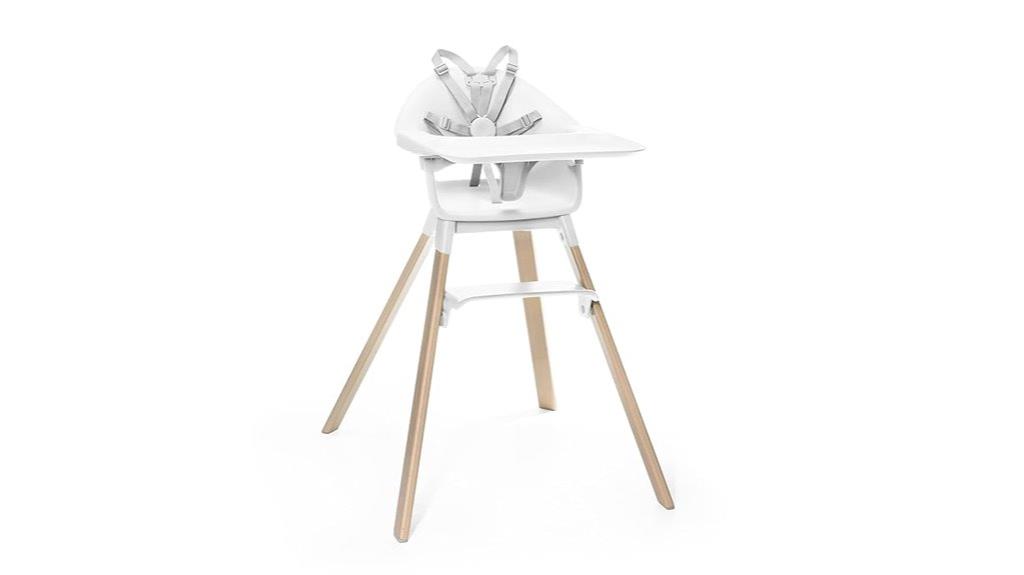 stokke clikk white high chair