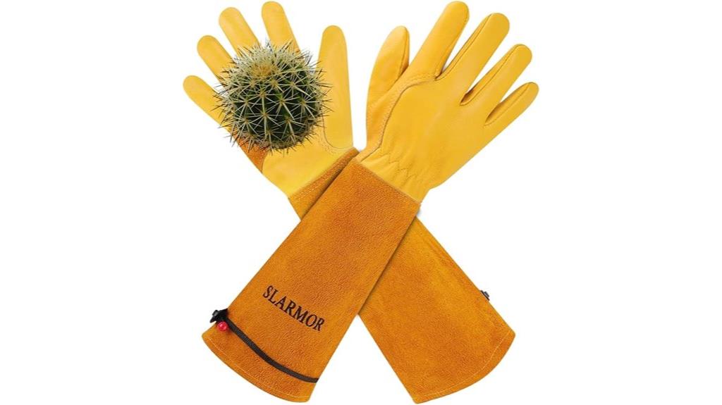 thorn proof gardening gauntlets