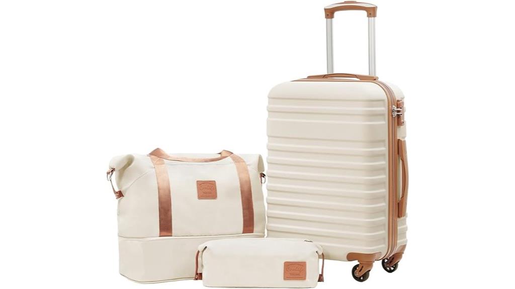 three piece carry on luggage