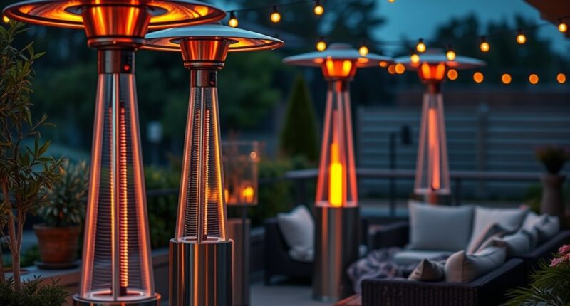 top commercial patio heaters