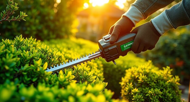 top cordless hedge trimmers