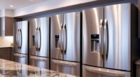 top counter depth smart refrigerators