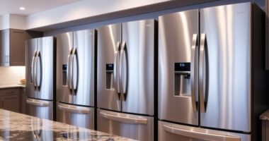 top counter depth smart refrigerators