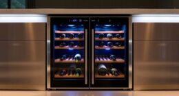 top dual zone wine coolers
