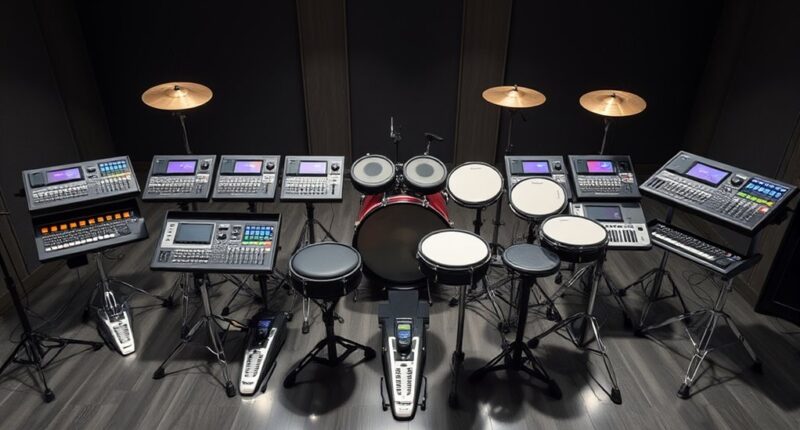 top electronic drum kits