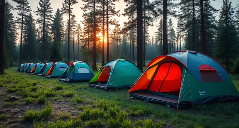 top four season camping tents