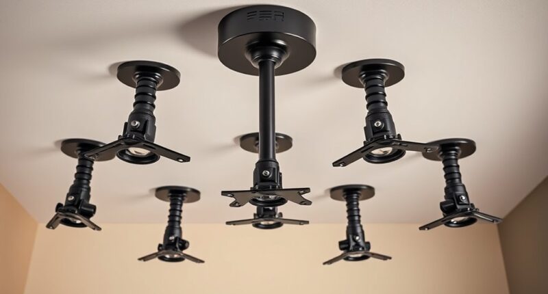 top heavy duty ceiling mounts