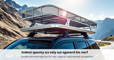 top heavy duty roof cargo baskets