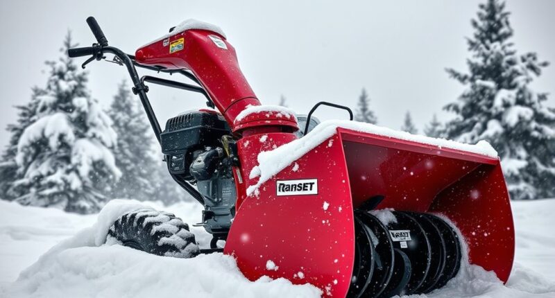 top heavy duty snow blowers
