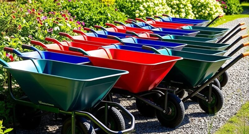 top heavy duty wheelbarrows 2025