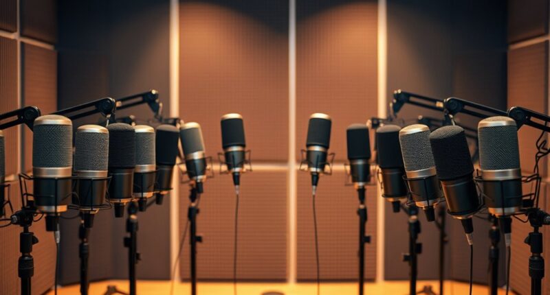 top large diaphragm mics