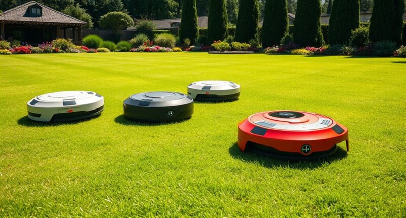 top large yard robotic mowers