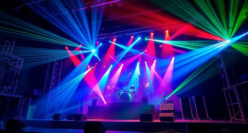 top led stage lighting packages