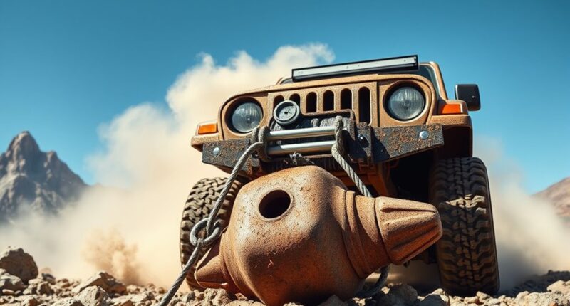 top off road winch selections