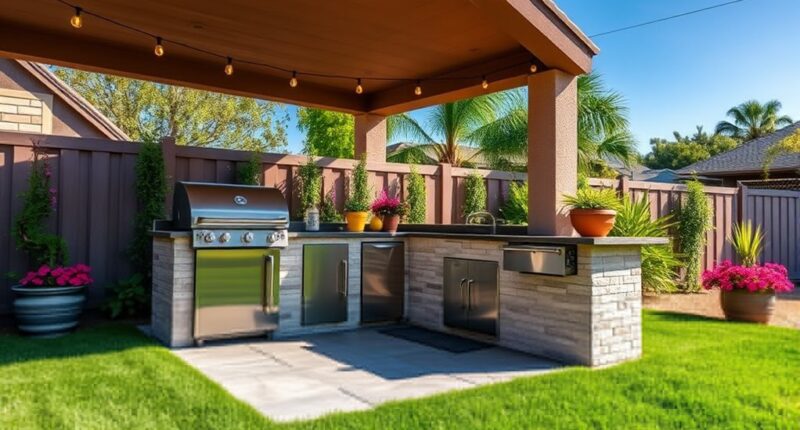 top outdoor kitchen appliance packages
