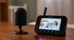 top split screen baby monitors