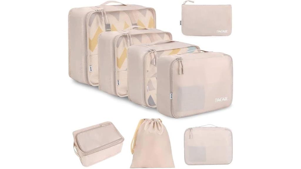travel organization with cubes