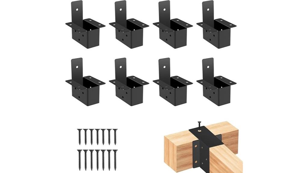 two by four pergola brackets