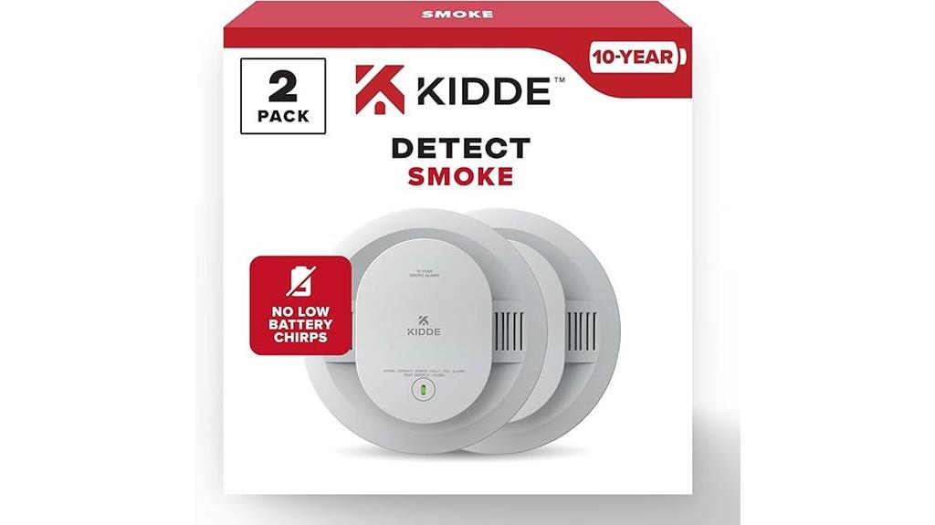 two pack kidde smoke detectors
