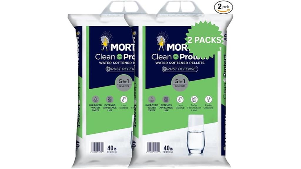 two packs of salt