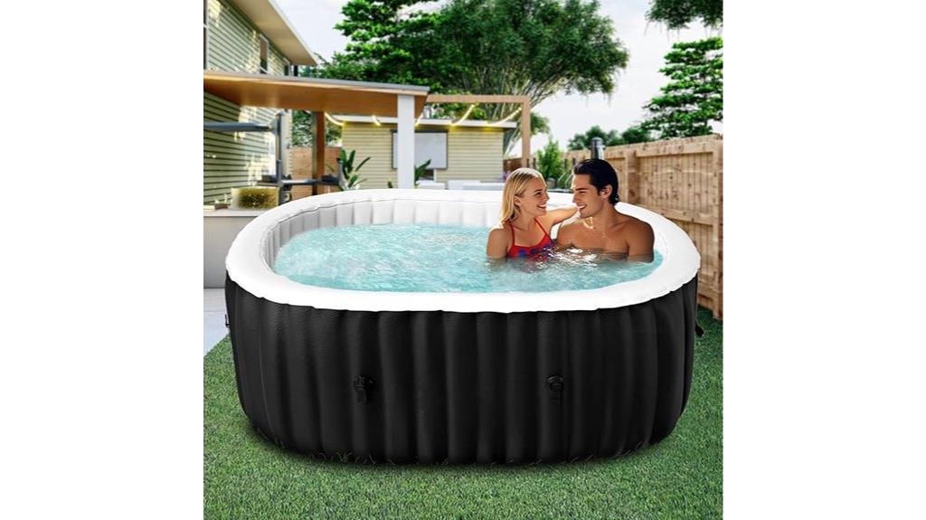 two person inflatable hot tub