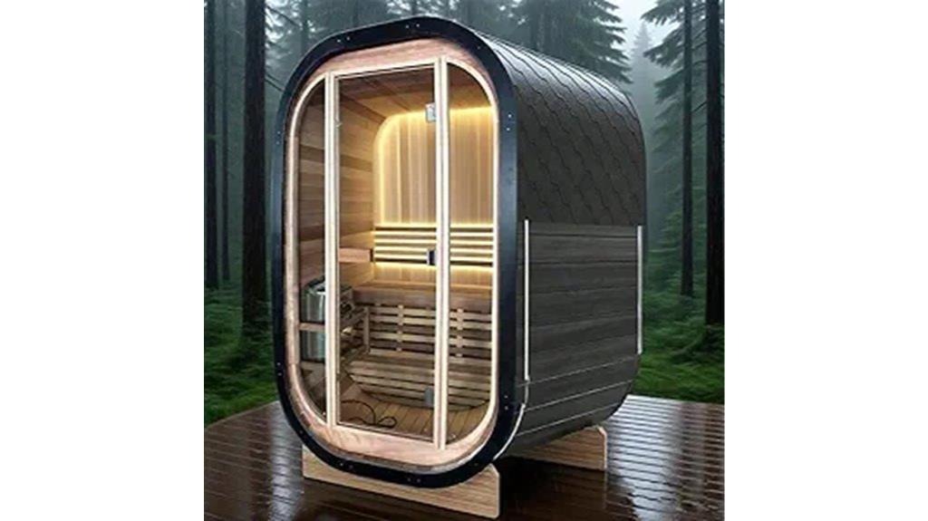 two person sauna room