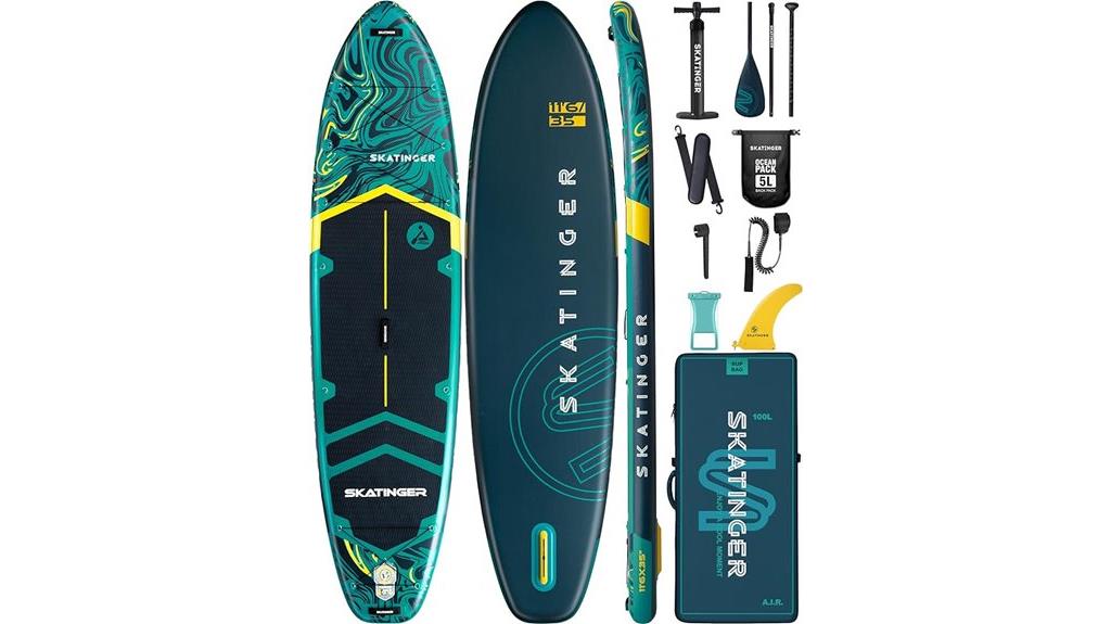 ultra stable 3 person paddleboard