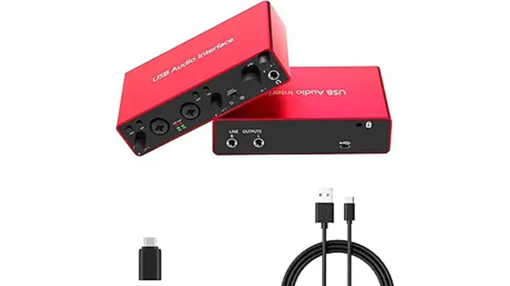usb audio interface for music