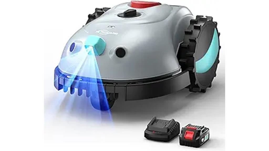 v100 mower with navigation