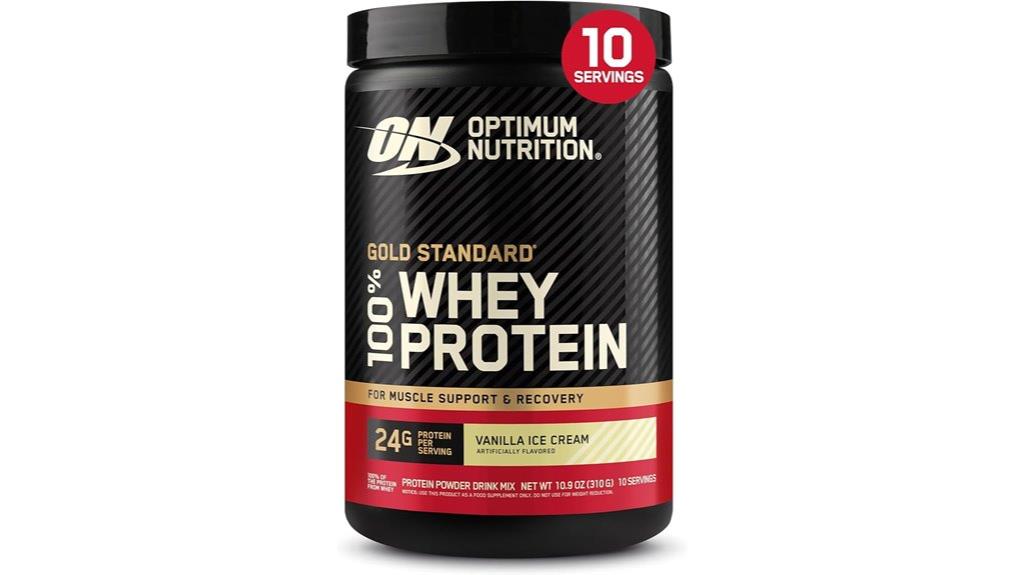 vanilla ice cream whey