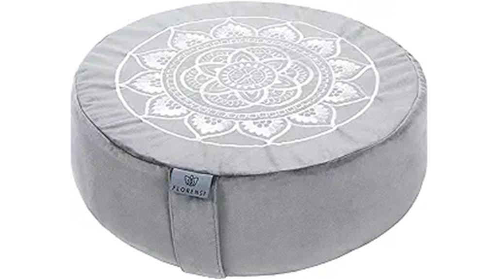 velvet tibetan meditation cushion