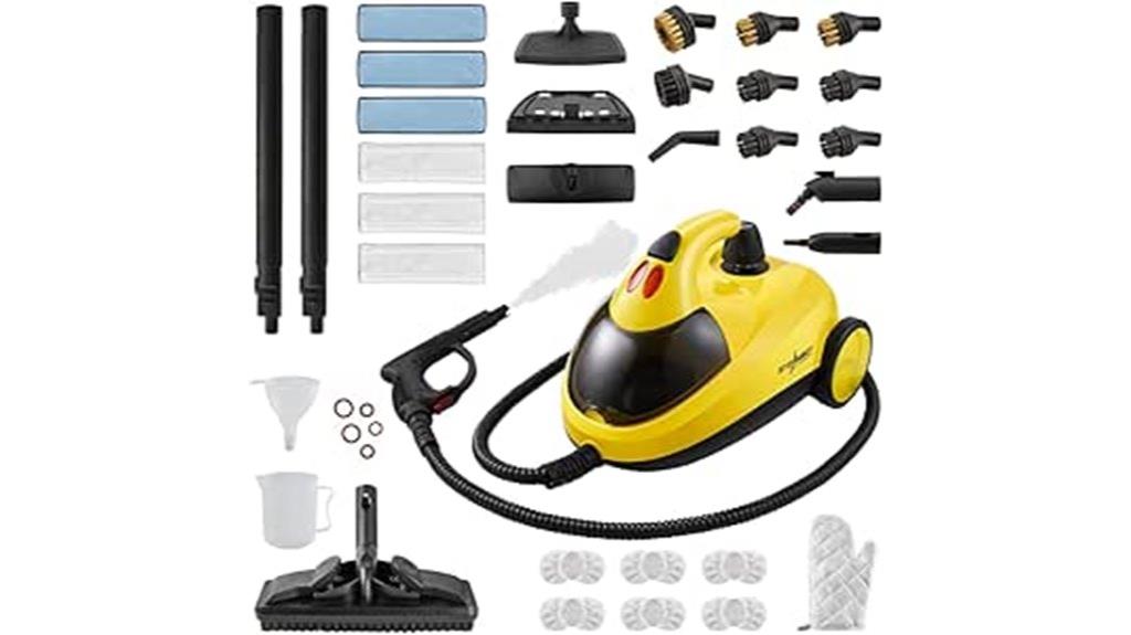 versatile 37 in 1 steam cleaner