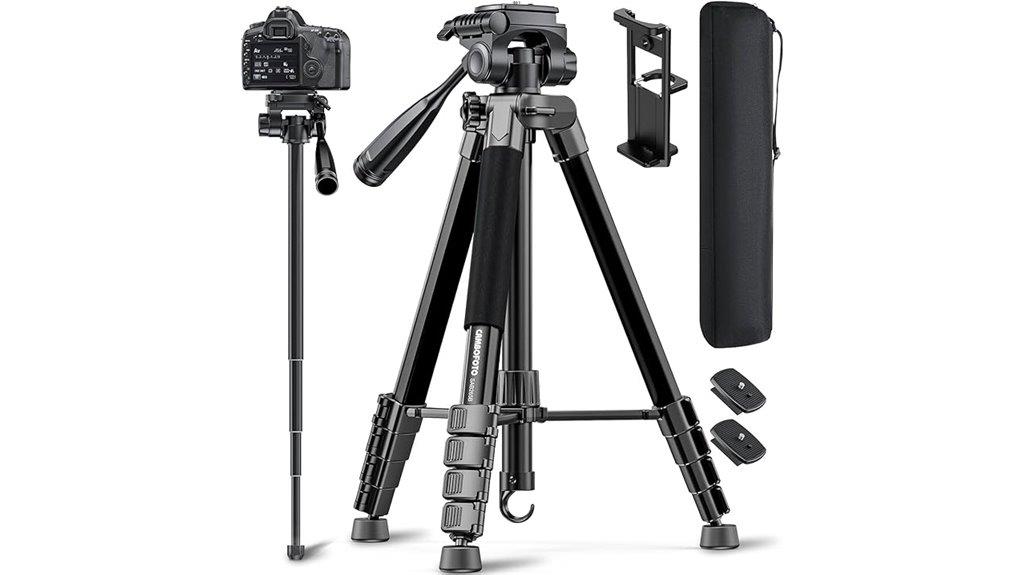 versatile aluminum camera support