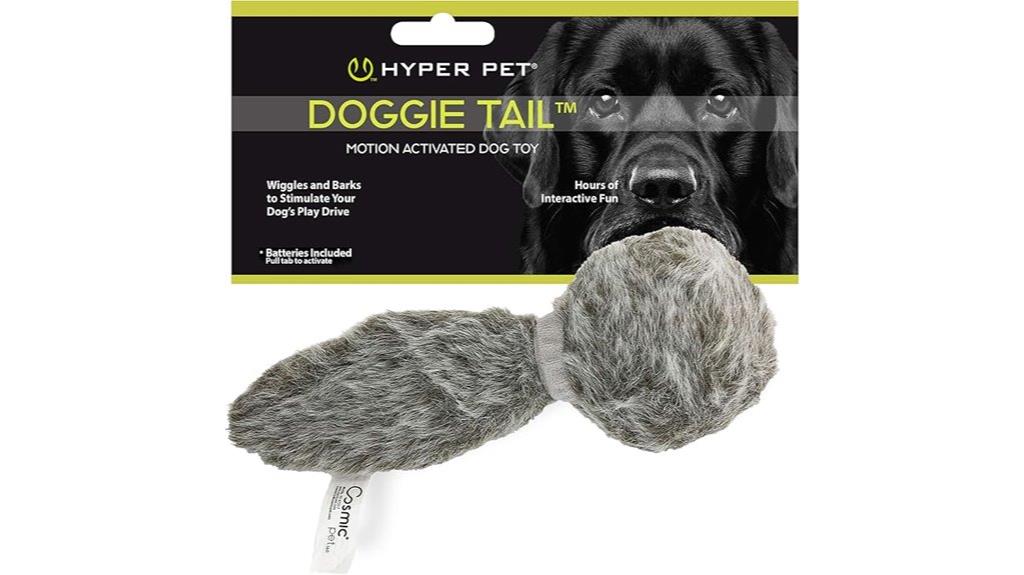 vibrating wiggle dog toy