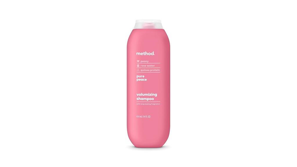 volumizing shampoo with rose