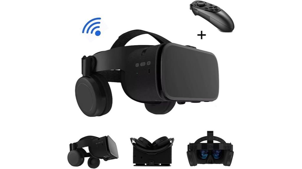 vr headset with bluetooth