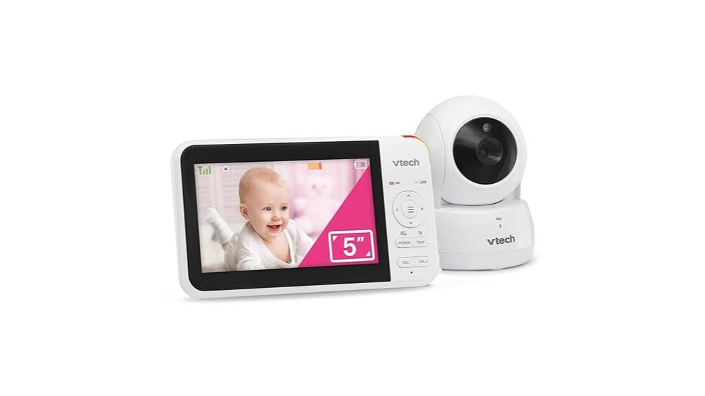 vtech baby monitor screen