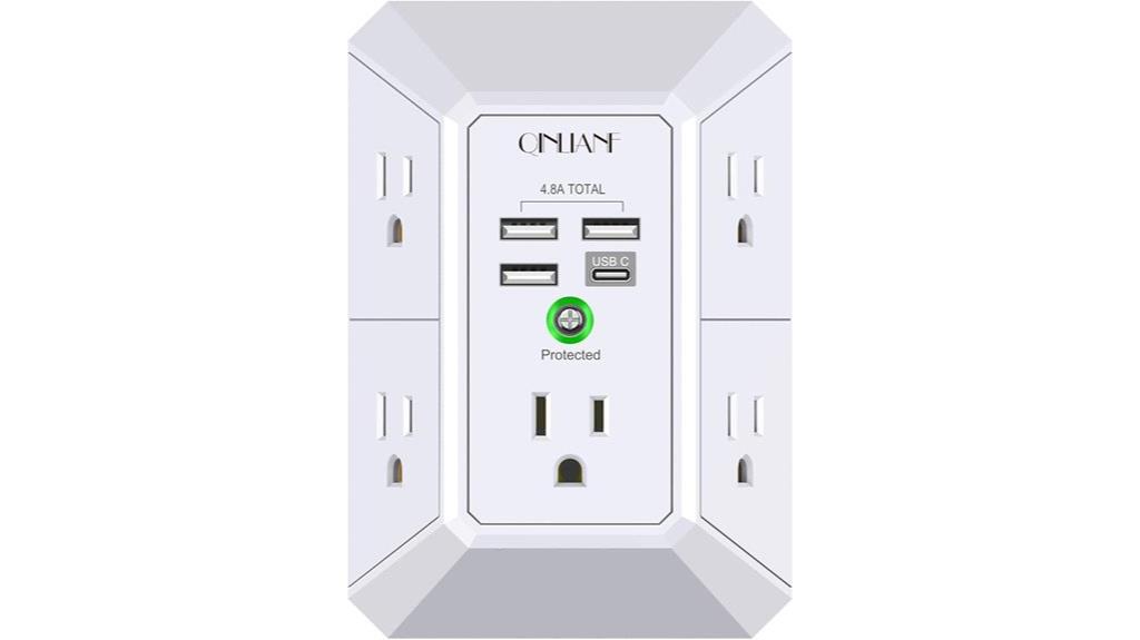 wall plug surge protector