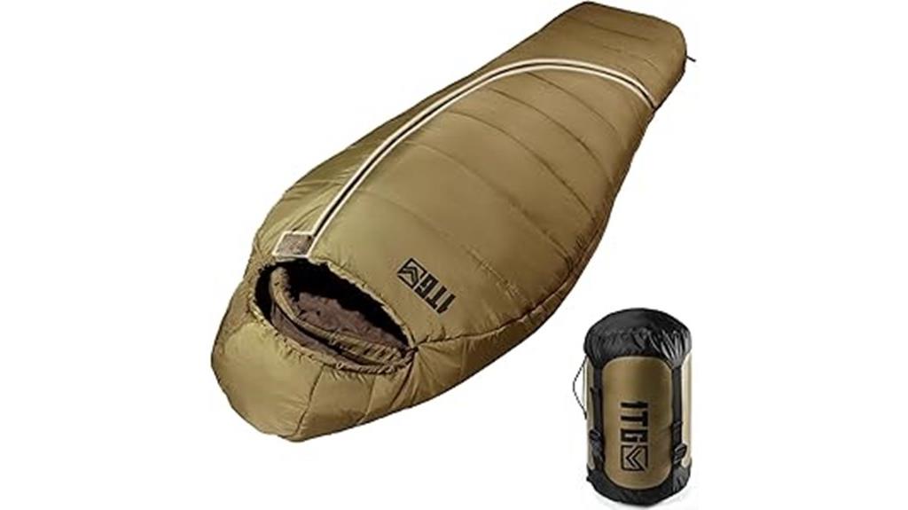 warm weather adult sleeping bag